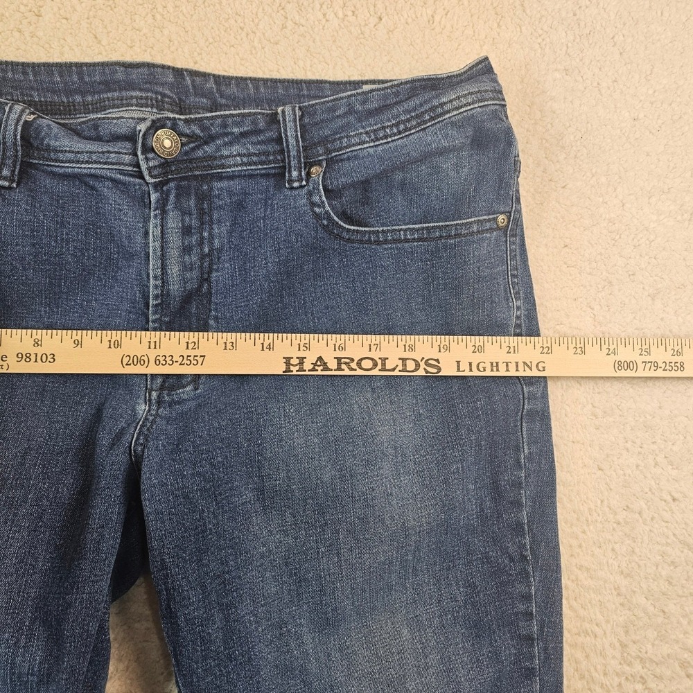 Buffalo David Bitton Jackson-X Straight Stretch Jeans Men 38x30 Medium Wash Blue - Picture 6 of 16